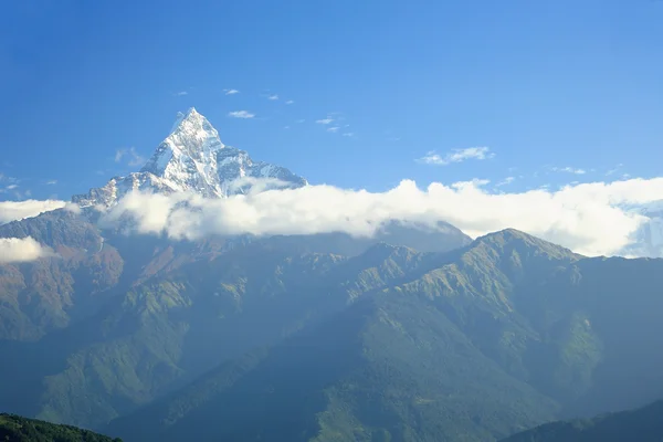 De 6993 ms.high mount machapuchare-nepal. 0541 — Stockfoto