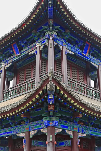Kui Xing Věž Dva Stupňovitý Pavilon Stylu Dynastie Tang Vrcholu — Stock fotografie