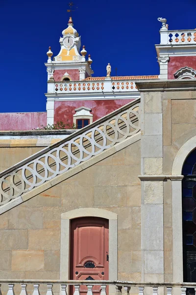 Treppe Hinauf Die Dritte Ebene Des Gartens Stützmauer Sandstein Quader — Stockfoto