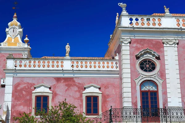 Ala Ovest Rosa Dipinto Facciata Sud Fronte Giardino Del Palazzo — Foto Stock