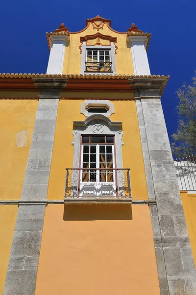 圣奥古斯丁 诺斯萨 森赫拉 达格拉萨修道院或圣阿戈斯蒂诺埃雷米塔修道院始建于16世纪中叶 Se正面立面的细节 Tavira Algarve Portugal — 图库照片