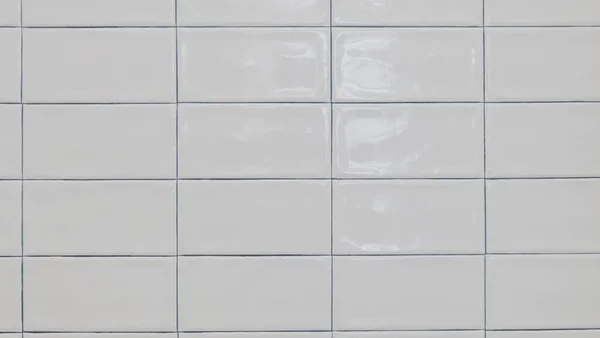 Banyodaki Beyaz Fayansların Arka Planı — Stok fotoğraf