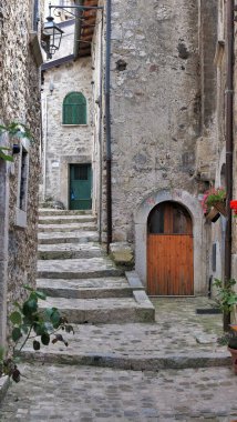 Barea in Abruzzo. Most beautiful villages of Italy series.