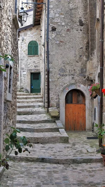 Barea Abruzzo Most Beautiful Villages Italy Series — Foto Stock