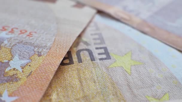 Euro Cash Macro Parte Della Rotazione — Video Stock