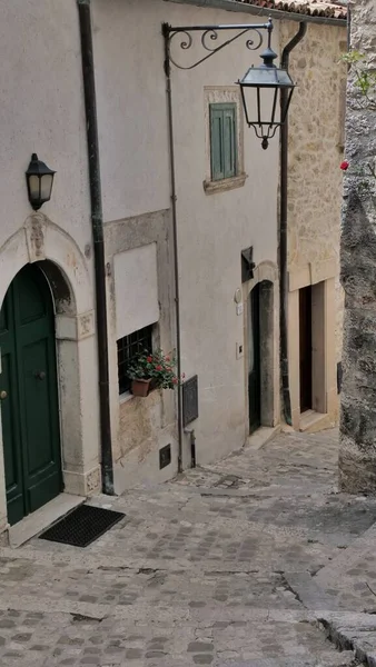 Barea Abruzzo Most Beautiful Villages Italy Series — Foto Stock