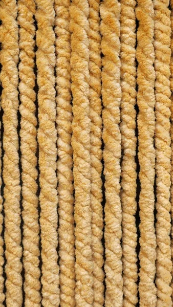 Beautiful background texture of vintage rope. placed vertically.