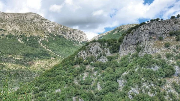 Krajiny Skalnatých Hor Dolomity Itálie Horská Krajina — Stock fotografie