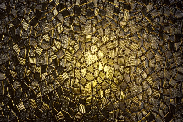 Vintage yellow stained glass abstract unique background — Stock Photo, Image