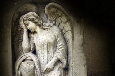 Angel eski mezarlık mezar taşıma '