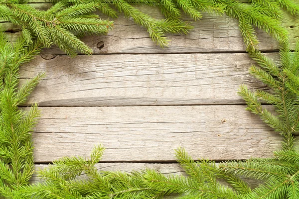 köknar ahşap Komiteler ile Noel arka plan sınırı