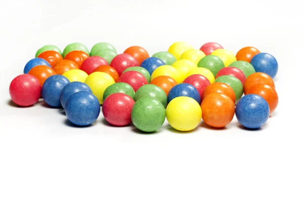 Bunte Bonbons Gummibälle — Stockfoto