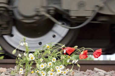 hızlı tren hareket yaratıcı soyut kavram olarak