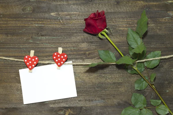 Abstrakter Hintergrund der Liebe mit Rosenkonzept — Stockfoto