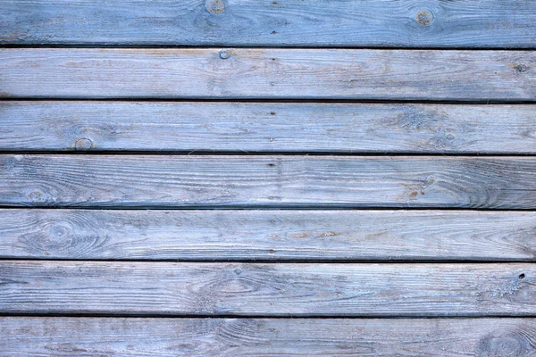 Oude houten blauw gelakt boards achtergrondstructuur — Stockfoto