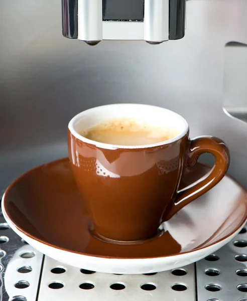 Tazza di caffè espresso fresco — Foto Stock