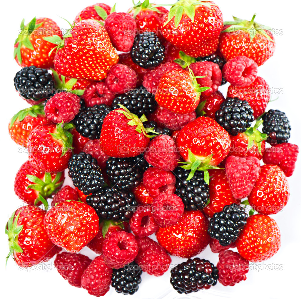 Mix of berries