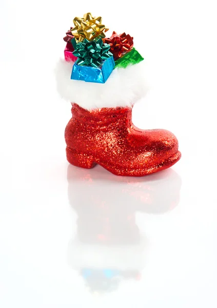Roter Weihnachtsmann — Stockfoto