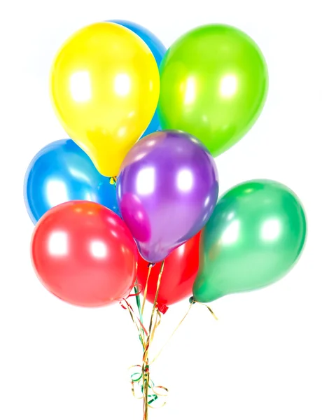 Kolorowe balony. ozdoba party — Zdjęcie stockowe