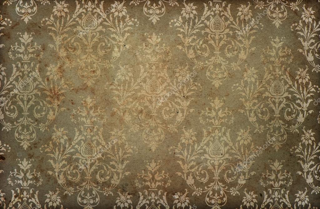 Old vintage wallpaper grungy background Stock Photo by ©LiliGraphie 13434380