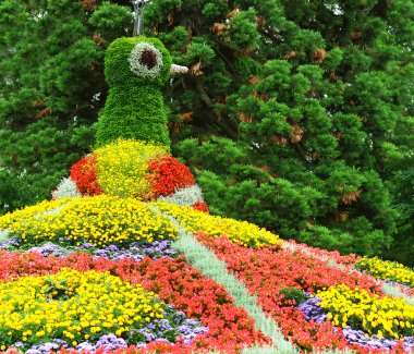 Çiçek Bahçesi. ada mainau, bodensee Almanya