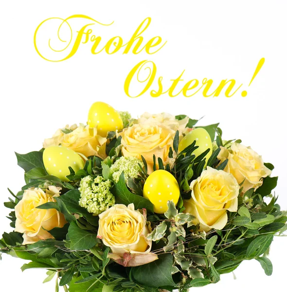 Easter flowers bouquet — Stock Photo, Image