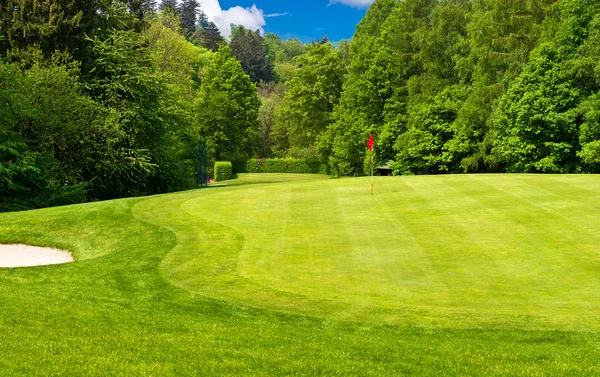 Golf alan. Avrupa peyzaj