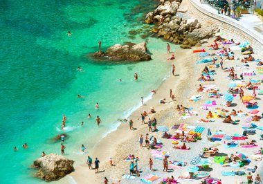plaj tarafından nice cote d'azur, Fransa