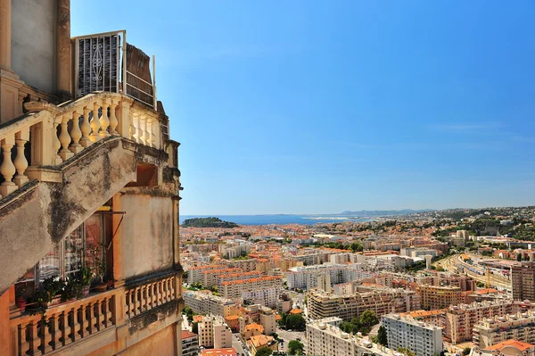 Panoramautsikt över nice, Frankrike — Stockfoto