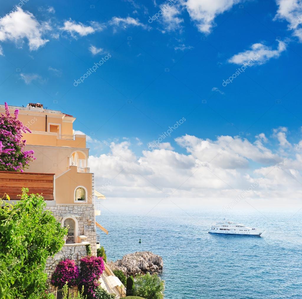 Beautiful mediterranean landscape. Stock Photo by ©LiliGraphie