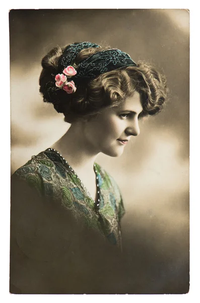 duygusal kadın portresi