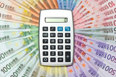 Avro banknotları hakkında hesap makinesi