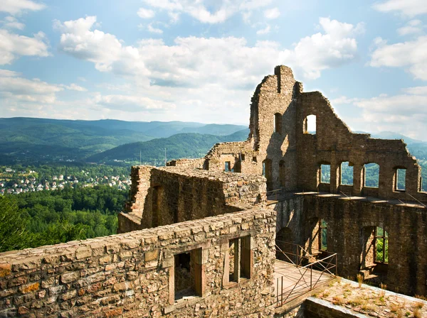 Old Castle ruins, Baden-Baden, Germany — Stock Photo, Image