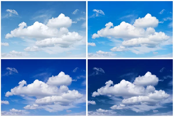 Sky background for Winter, Spring, Summer, Autumn