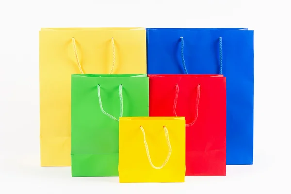 Bolsas de compras coloridas — Foto de Stock