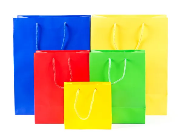 Colorful shopping bags — Stock Photo, Image