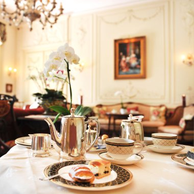 çay vakti. Restoran. otel