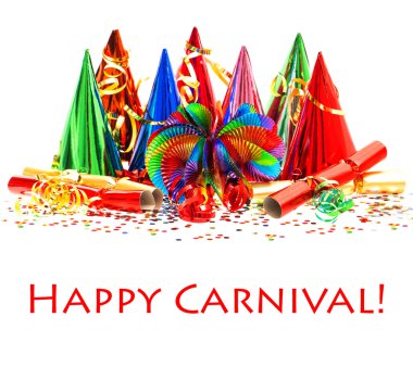 Festival karnaval parti dekorasyon arka plan