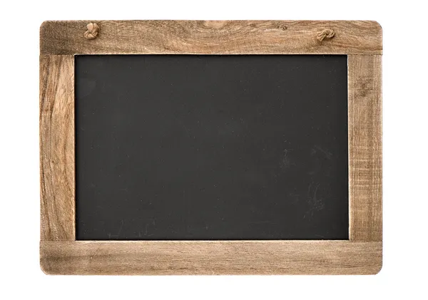 ahşap çerçeve üzerine beyaz izole ile antika yazı tahtası