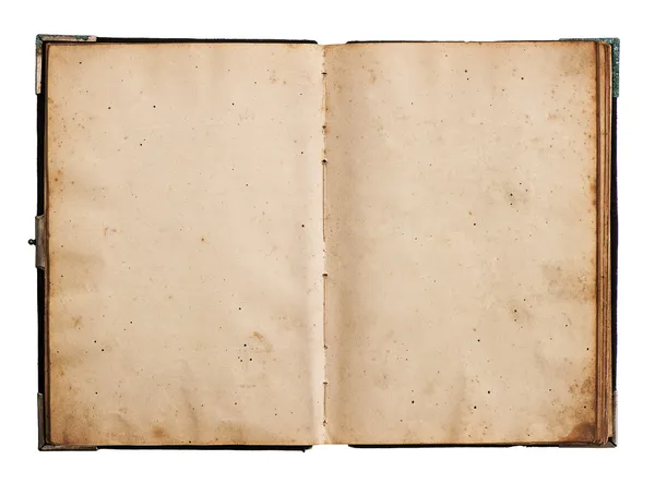 eski kitap üzerinde beyaz izole açık