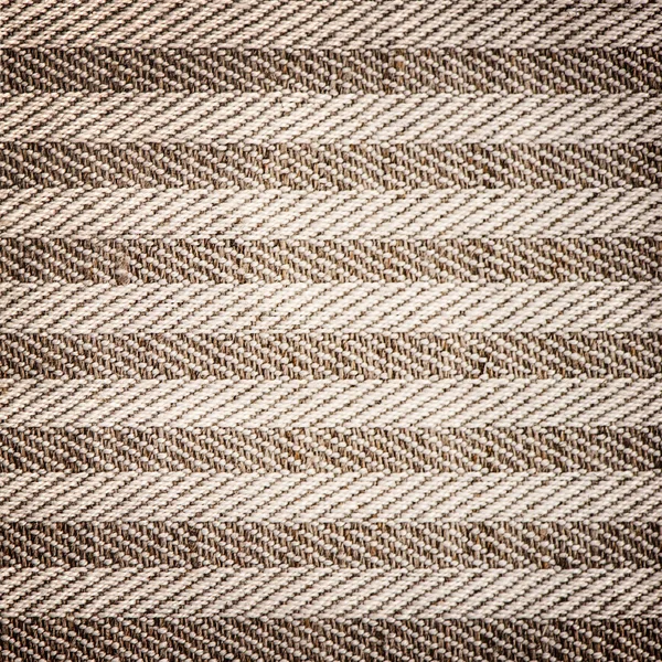 織り目加工テキスタイル茶色の白の背景 — ストック写真