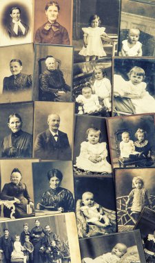 Eski aile fotoğrafları