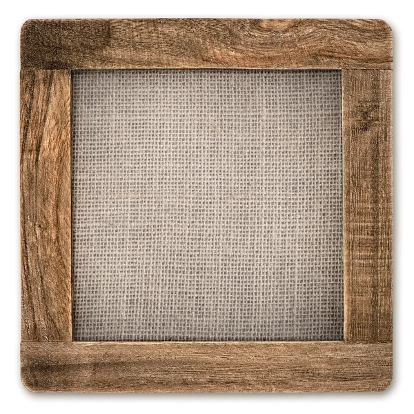 Vintage rustic wooden frame — Stock Photo, Image