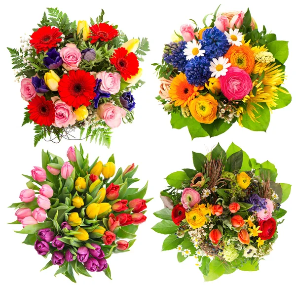 Flower bouquets — Stock Photo, Image