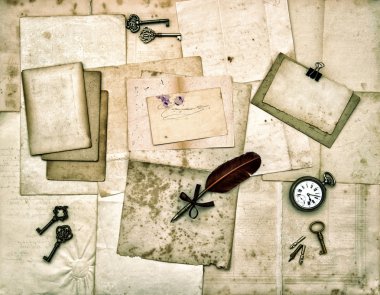 Old letters and photos and stuff
