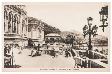 Monte Carlo'da bina ünlü grand casino