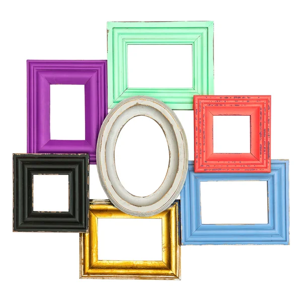 Frames for photo and picture. vintage style framework — Stock Photo, Image