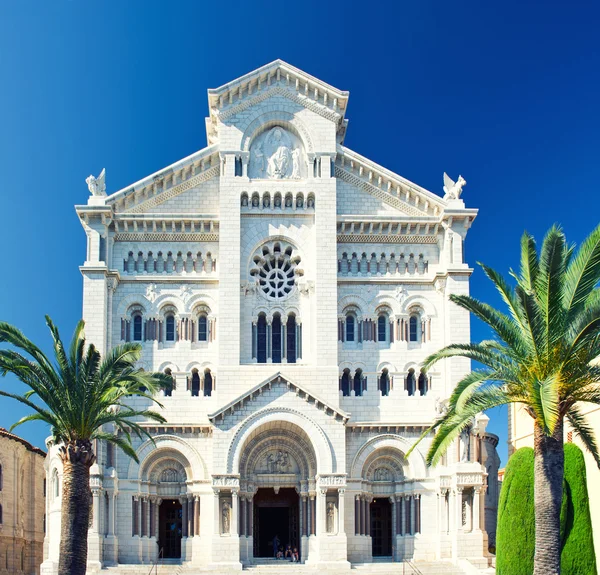 Facciata della Cattedrale di San Nicola — Foto Stock