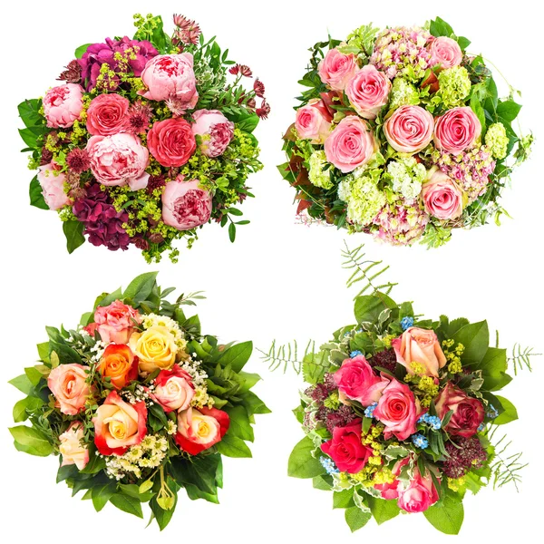 Bouquet de fleurs pour anniversaire, mariage, vacances et événements de la vie — Photo