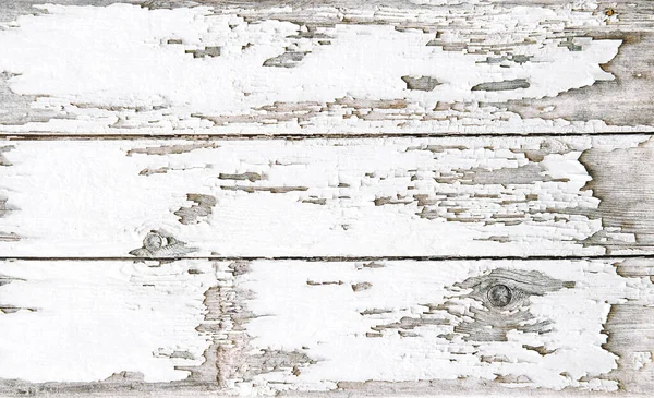 古老的乡村木背景 经风吹日晒的白色木材纹理 — 图库照片